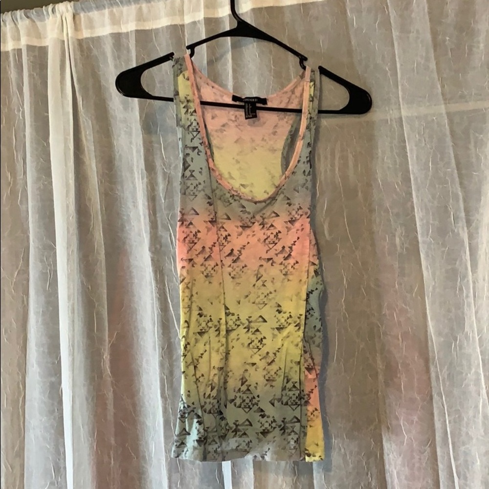 Forever 21 colorful tank top.